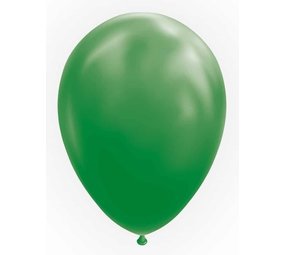 Dunkelgrüne Luftballons 30 cm | 50 Stück