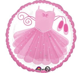 Foiler Balloon Ballerina Tutu et Ballet Chaussures | 43cm