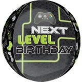 Orbz ballon Game Controller Next Level Birthday | Rond 38cm