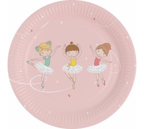 Cake Board Ballerina Petit danseur 18cm | 8 pièces