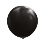 Zwarte mega ballon | 100 cm Zwarte mega ballon | 100 cm