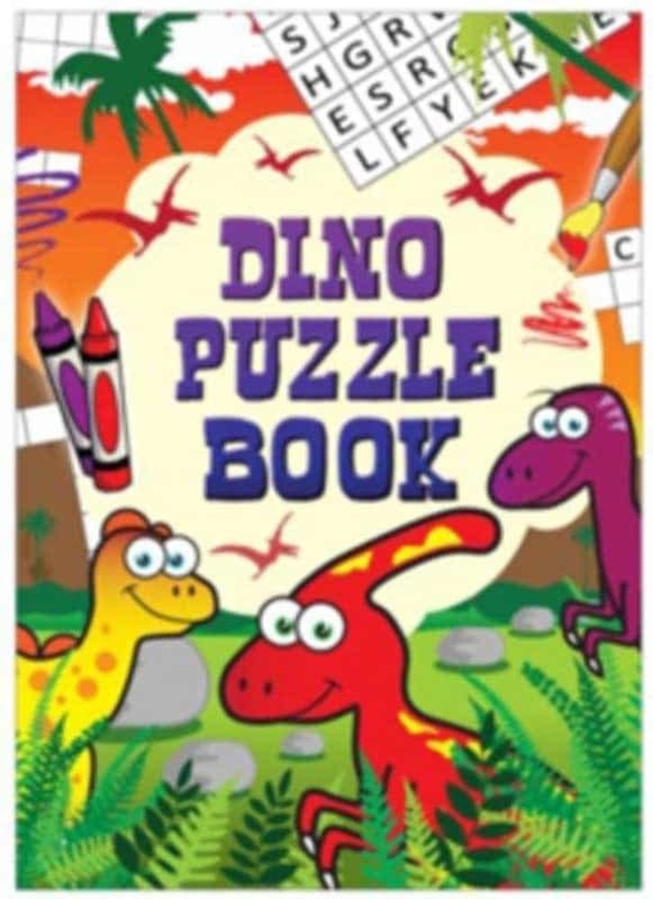 Puzzle -Broschüre Dinosaurus