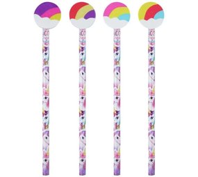 Henbrandt Unicorn Pencil with Eraser | per Unit Henbrandt Unicorn Pencil with Eraser | per Unit