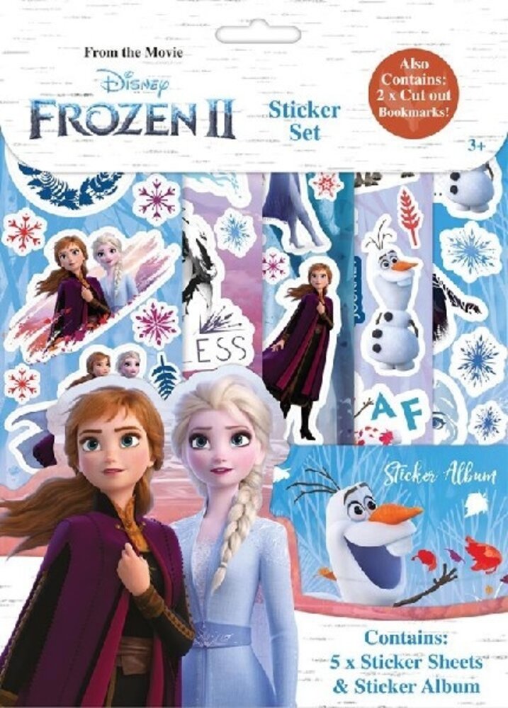 Procos Party Frozen Sticker Set With Album | 5 sheets