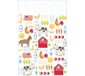 Amscan Nappe de la ferme Bannyard | 137 x 243cm Amscan Nappe de la ferme Bannyard | 137 x 243cm