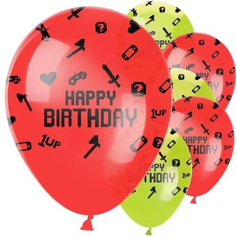 Balloons Game Party 30cm | 6 pieces Balloons Game Party 30cm | 6 pieces