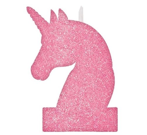 Amscan Glitter Bougeoir Magical Licorne 7x11 cm | par unité Amscan Glitter Bougeoir Magical Licorne 7x11 cm | par unité