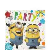 Amscan Minions Servetten Feest 33x33cm | 16 stuks