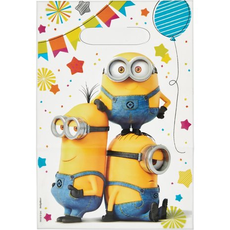 Amscan Sacs de distribution Minions Partie | 8 morceaux
