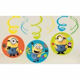 Minions Decoration Swirls | 6 pieces