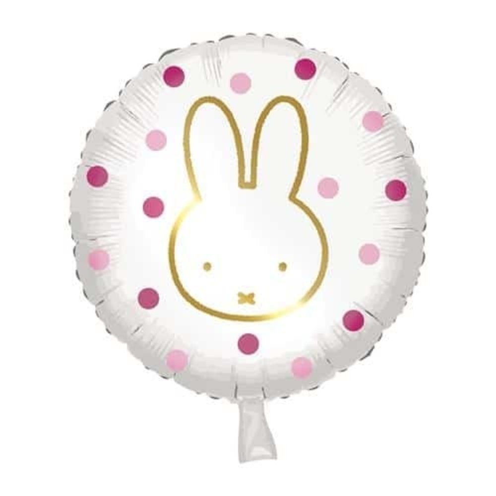 Helium balloon Miffy pink | empty Helium balloon Miffy pink | empty