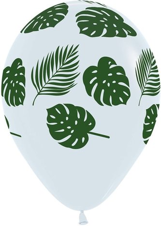 Tropical leaves Balloons 30cm | 5 pieces Tropical leaves Balloons 30cm | 5 pieces