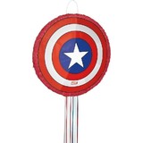 Unique Party Avengers Captain America Pinata Pull | 46 cm Unique Party Avengers Captain America Pinata Pull | 46 cm