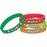 Amscan Super Mario bracelets | 6 pieces