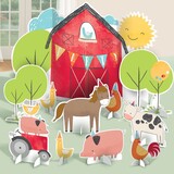 Farm table decoration Kit Barnyard | 11-part Farm table decoration Kit Barnyard | 11-part