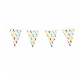 Boland Unicorn Gold Bunting Garland 4mtr | per Unit Boland Unicorn Gold Bunting Garland 4mtr | per Unit