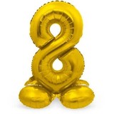 Figure ballon 8 debout or | 72 cm Figure ballon 8 debout or | 72 cm