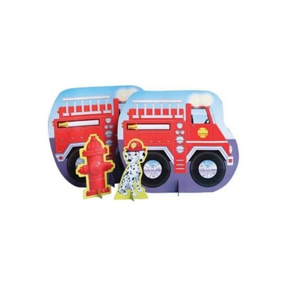 Fire brigade table decoration 35x29cm