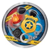 Creative Converting Polizeipartei Borden 23cm | 8 Stücke