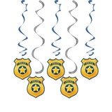 Creative Converting Police Party Hang Decoration | 5 pieces