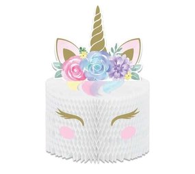 Creative Converting Baby Unicorn Tafeldecoratie 30x19cm | per stuk