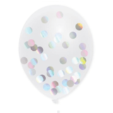 Ballon confetti métallique holographique | 5 pièces Ballon confetti métallique holographique | 5 pièces