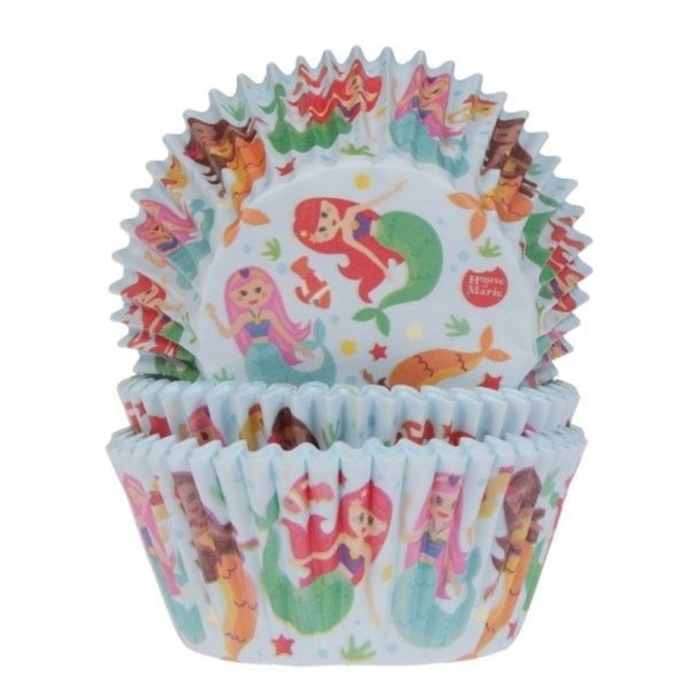 Baking Cups Mermaid | 50 pieces Baking Cups Mermaid | 50 pieces