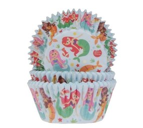 Baking cups Zeemeermin | 50 stuks