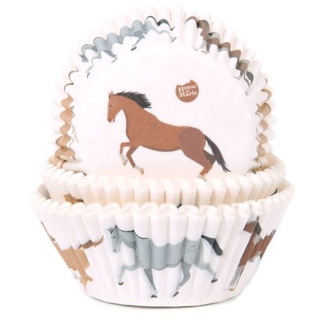 House of Marie Baking Cups Horses | 50 pieces House of Marie Baking Cups Horses | 50 pieces