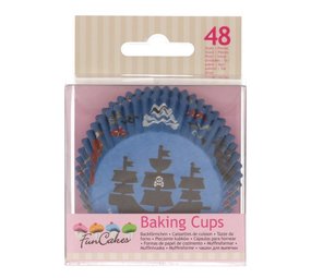 Baking cups Piraten | 48 stuks Baking cups Piraten | 48 stuks