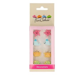 Fun Cakes Funcakes sugar decoration ocean | 8 pieces Fun Cakes Funcakes sugar decoration ocean | 8 pieces