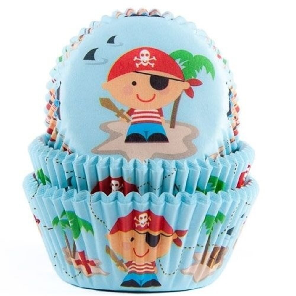 Baking Cups Small Pirate | 50 pieces Baking Cups Small Pirate | 50 pieces