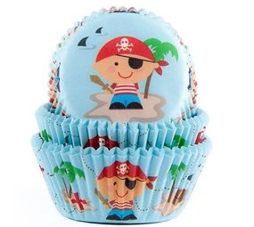 Coupes de cuisson petit pirate | 50 pièces