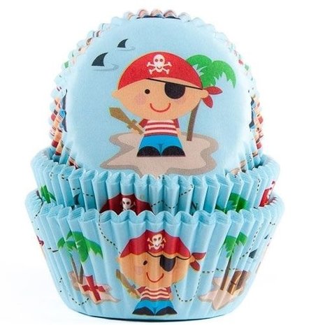 Baking Cups Small Pirate | 50 pieces Baking Cups Small Pirate | 50 pieces