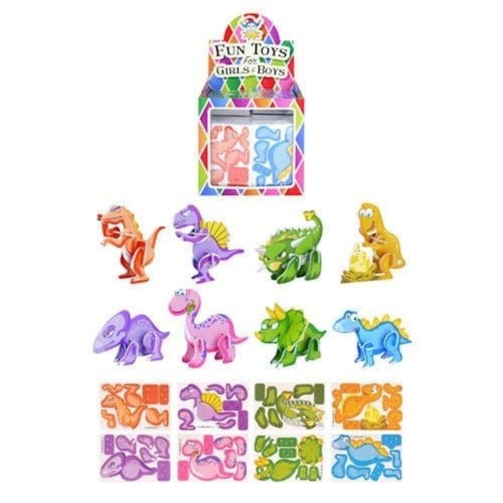Henbrandt Dino Mini Puzzle 3D | par unité Henbrandt Dino Mini Puzzle 3D | par unité