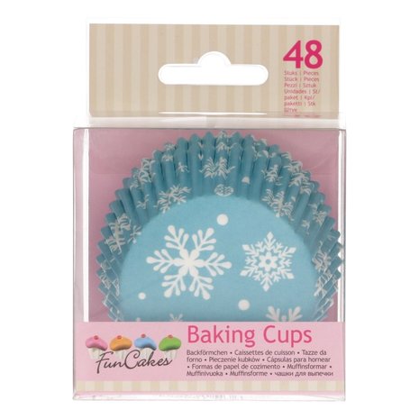 Fun Cakes Frozen cupcake vormpjes | 48 stuks