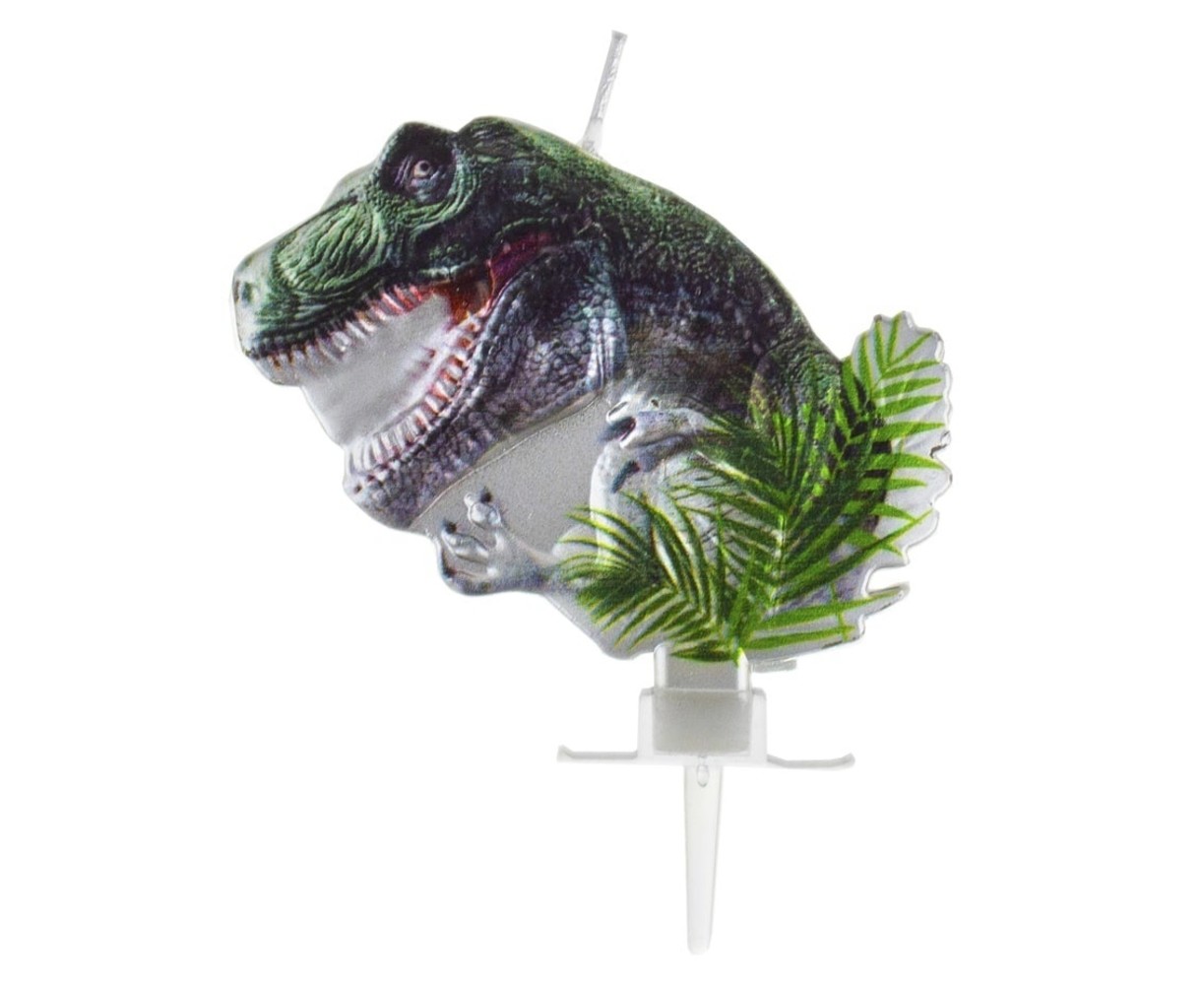 Tuf-Tuf Cake candle dinosaur | 1 piece