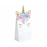 Creative Converting Baby Unicorn Uitdeelzakjes 11,4x20,3cm | 8 stuks Creative Converting Baby Unicorn Uitdeelzakjes 11,4x20,3cm | 8 stuks