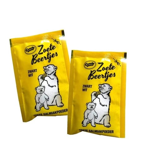 Bonbons Noir Blanc SALMIAK POUDRE | par sac