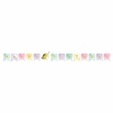 Creative Converting Guirlande de lettres scintillantes licorne Happy Birthday 240 cm | par unité