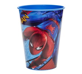 LG Imports Traktatie Beker Spiderman Blauw 260ml | per stuk LG Imports Traktatie Beker Spiderman Blauw 260ml | per stuk