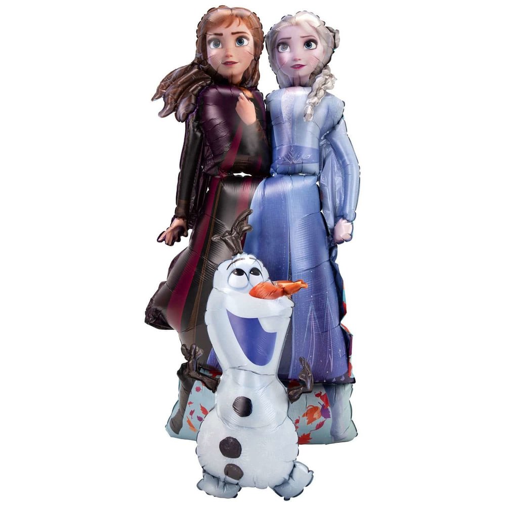 Amscan Frozen Ballon Airwalker Elsa, Anna und Olaf | 147 cm Amscan Frozen Ballon Airwalker Elsa, Anna und Olaf | 147 cm