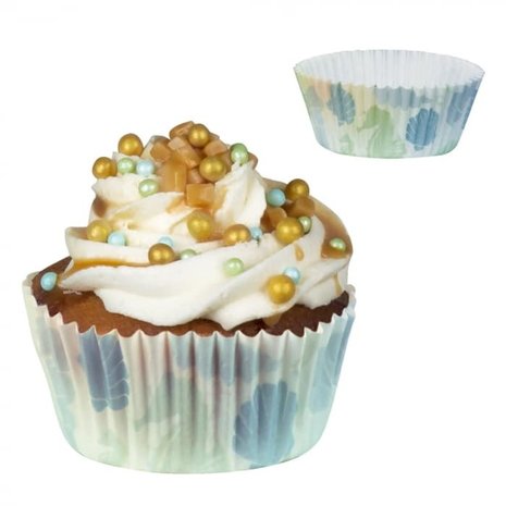 Boland Cupcake forme sirène paillettes | 50 pièces