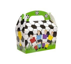 LG Imports Boîte à Cartonnees de football 12x12x6cm | 12 pièces
