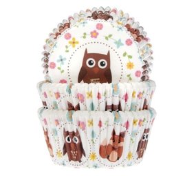 Cuisson de cuisson Owl et Fox | 50 pièces