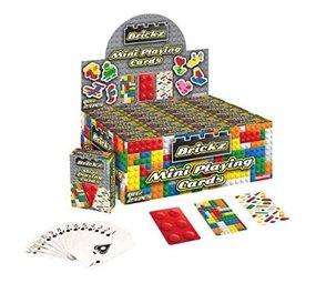 Henbrandt Lego Mini spielen Karten 6x4cm | Pro Karton Henbrandt Lego Mini spielen Karten 6x4cm | Pro Karton