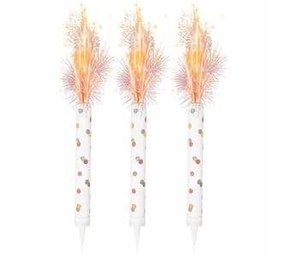 Taart ijsfontein Rose Goud Glitz | 3 stuks Taart ijsfontein Rose Goud Glitz | 3 stuks