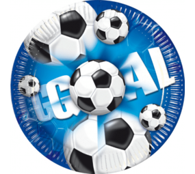 Voetbal Borden Goal Blauw 23cm | 10 stuks Voetbal Borden Goal Blauw 23cm | 10 stuks
