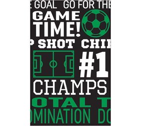 Amscan Fußball Tischdecke Tor Getter 137x259cm | pro Einheit