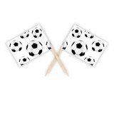 Boland Voetbal Prikkers 7cm | 24 stuks Boland Voetbal Prikkers 7cm | 24 stuks
